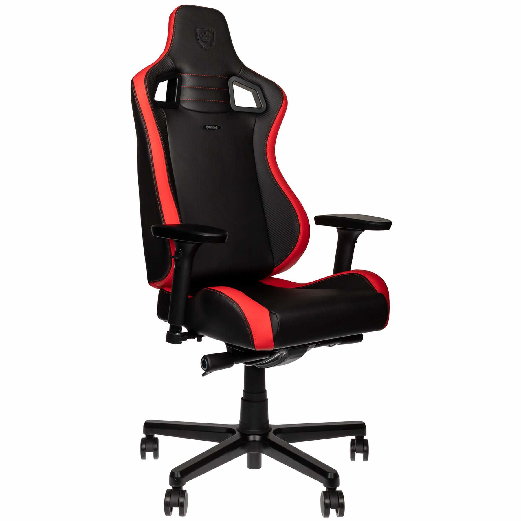 noblechairs - Cadeira noblechairs EPIC Compact - Preto / Carbono / Vermelho
