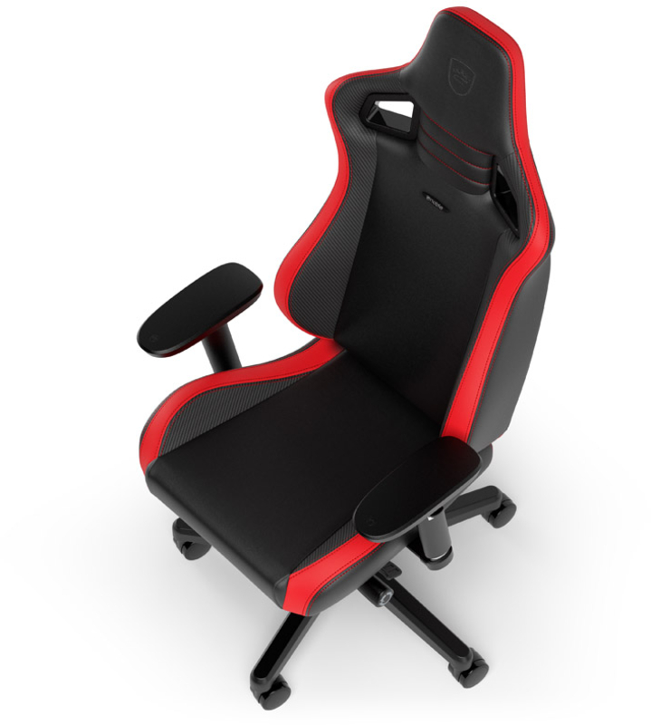 noblechairs - Cadeira noblechairs EPIC Compact - Preto / Carbono / Vermelho