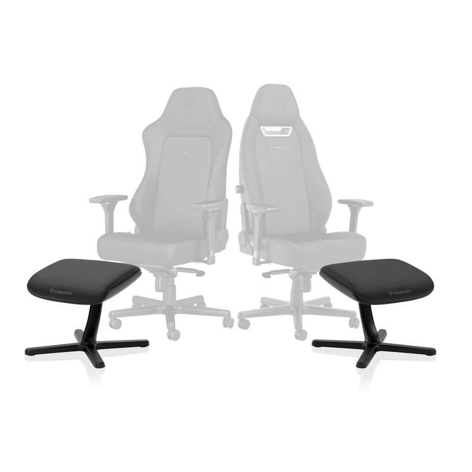 noblechairs - Apoio de Pés V2 noblechairs - Black Edition