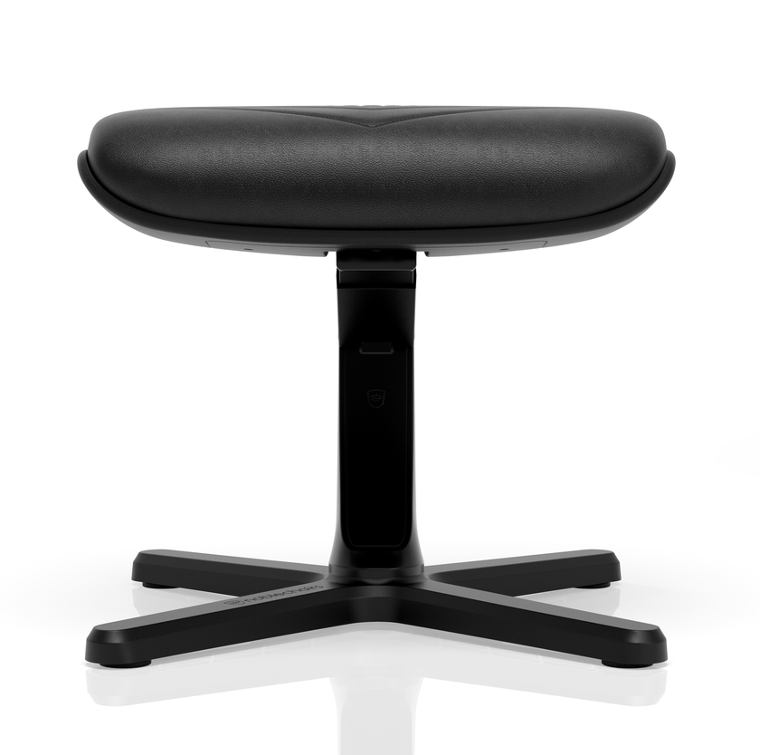 noblechairs - Apoio de Pés V2 noblechairs - Real Leather Preto