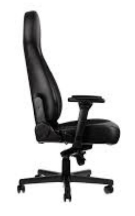 noblechairs - Cadeira noblechairs ICON Real Leather - Preto
