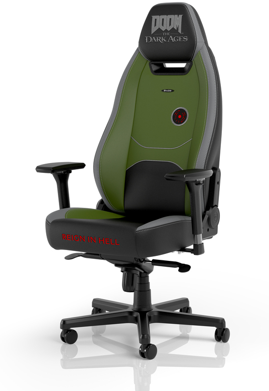 noblechairs - Cadeira noblechairs LEGEND - DOOM: The Dark Ages Edition