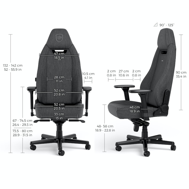noblechairs - Cadeira noblechairs LEGEND TX - Antracite
