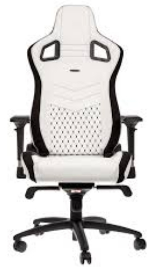Picture of Picture of Cadeira noblechairs EPIC - Branco / Preto