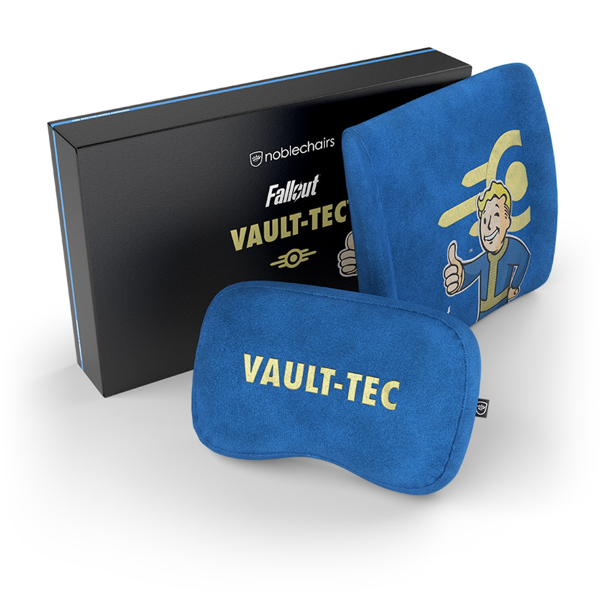 noblechairs - Set de Almofadas noblechairs Memory Foam - Fallout Vault Tec Edition