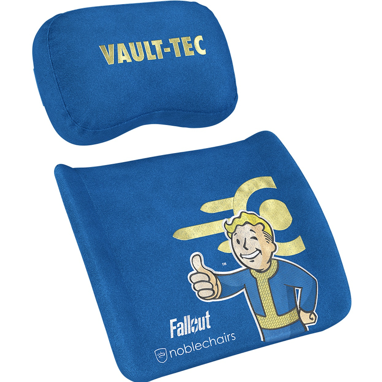 noblechairs - Set de Almofadas noblechairs Memory Foam - Fallout Vault Tec Edition