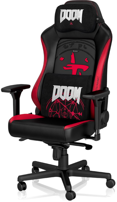 noblechairs - Set de Almofadas noblechairs Memory Foam - DOOM Edition