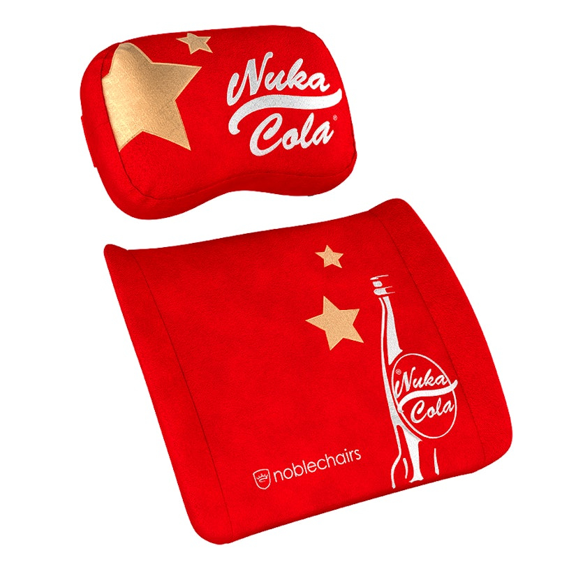noblechairs - Set de Almofadas noblechairs Memory Foam - Fallout Nuka-Cola Edition