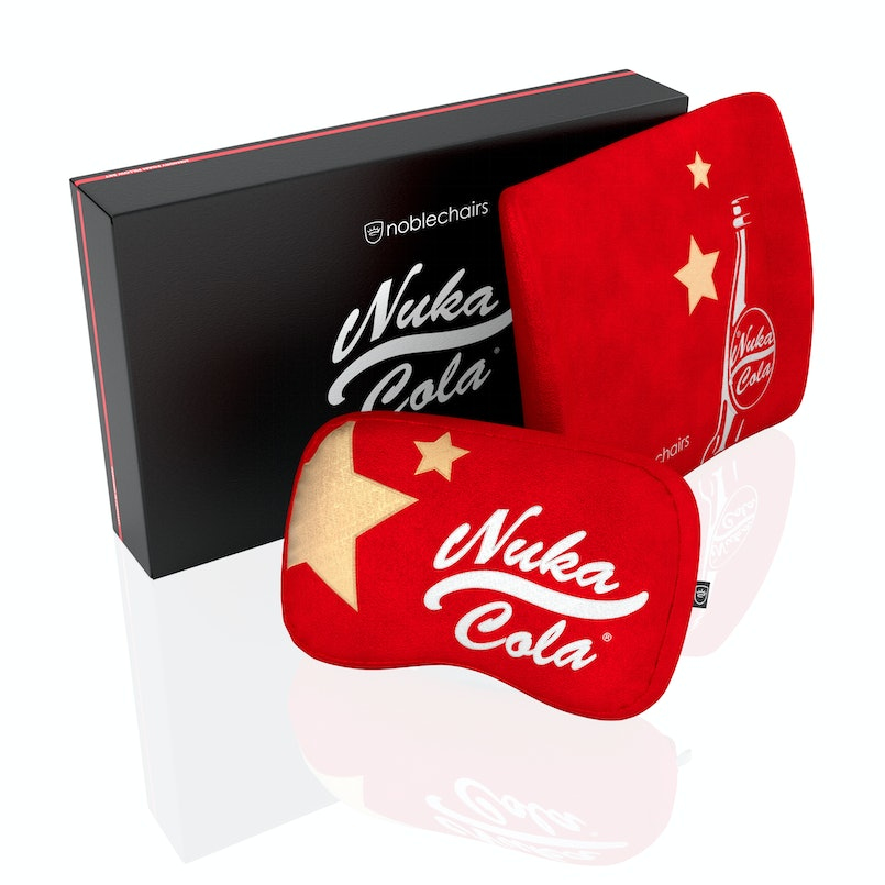 noblechairs - Set de Almofadas noblechairs Memory Foam - Fallout Nuka-Cola Edition