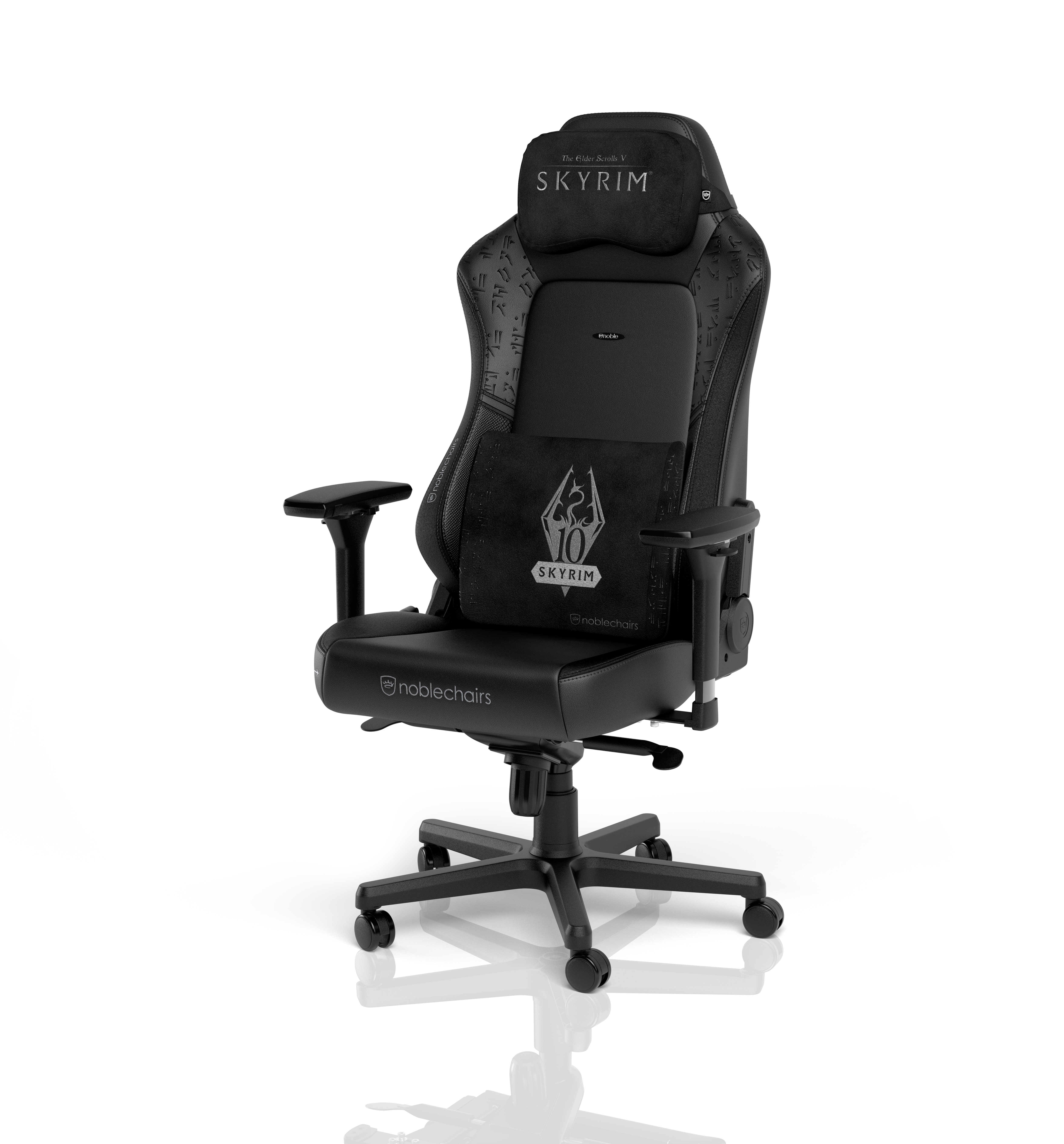 noblechairs - Set de Almofadas noblechairs Memory Foam - SKYRIM Edition