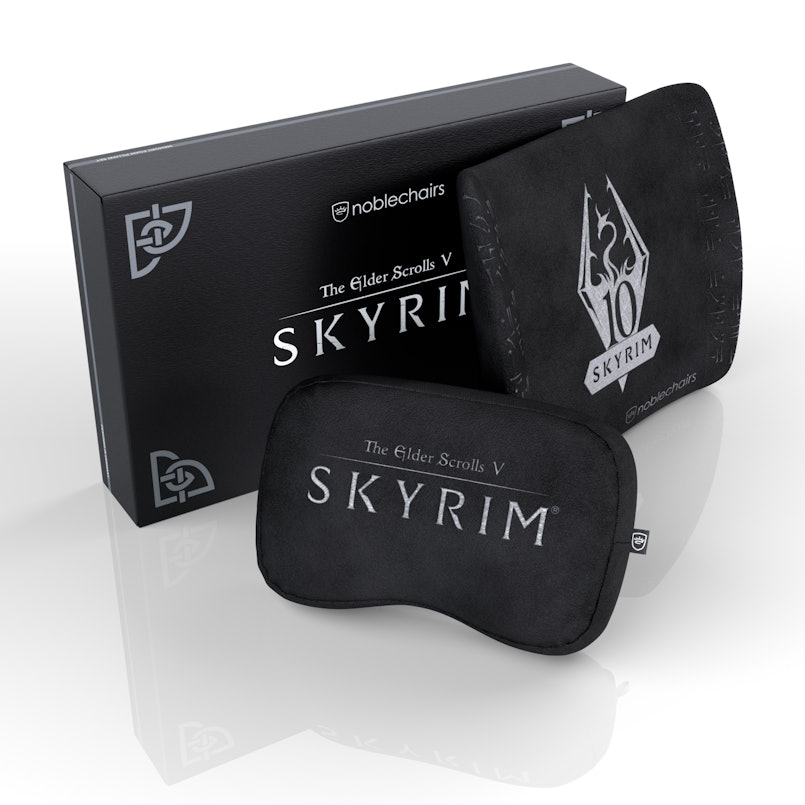 noblechairs - Set de Almofadas noblechairs Memory Foam - SKYRIM Edition
