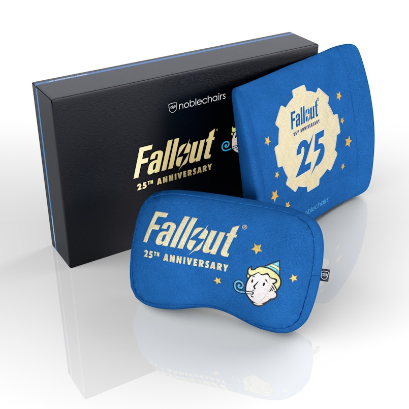 noblechairs - Set de Almofadas noblechairs Memory Foam - Fallout 25th Anniversary Edition