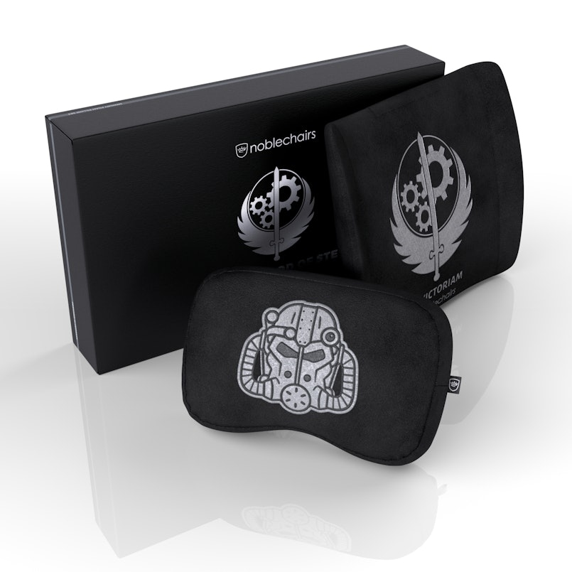 noblechairs - Set de Almofadas noblechairs Memory Foam - Brotherhood of Steel Edition