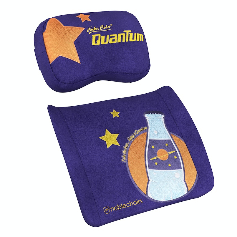 noblechairs - Set de Almofadas noblechairs Memory Foam - Fallout Nuka-Cola Quantum Edition