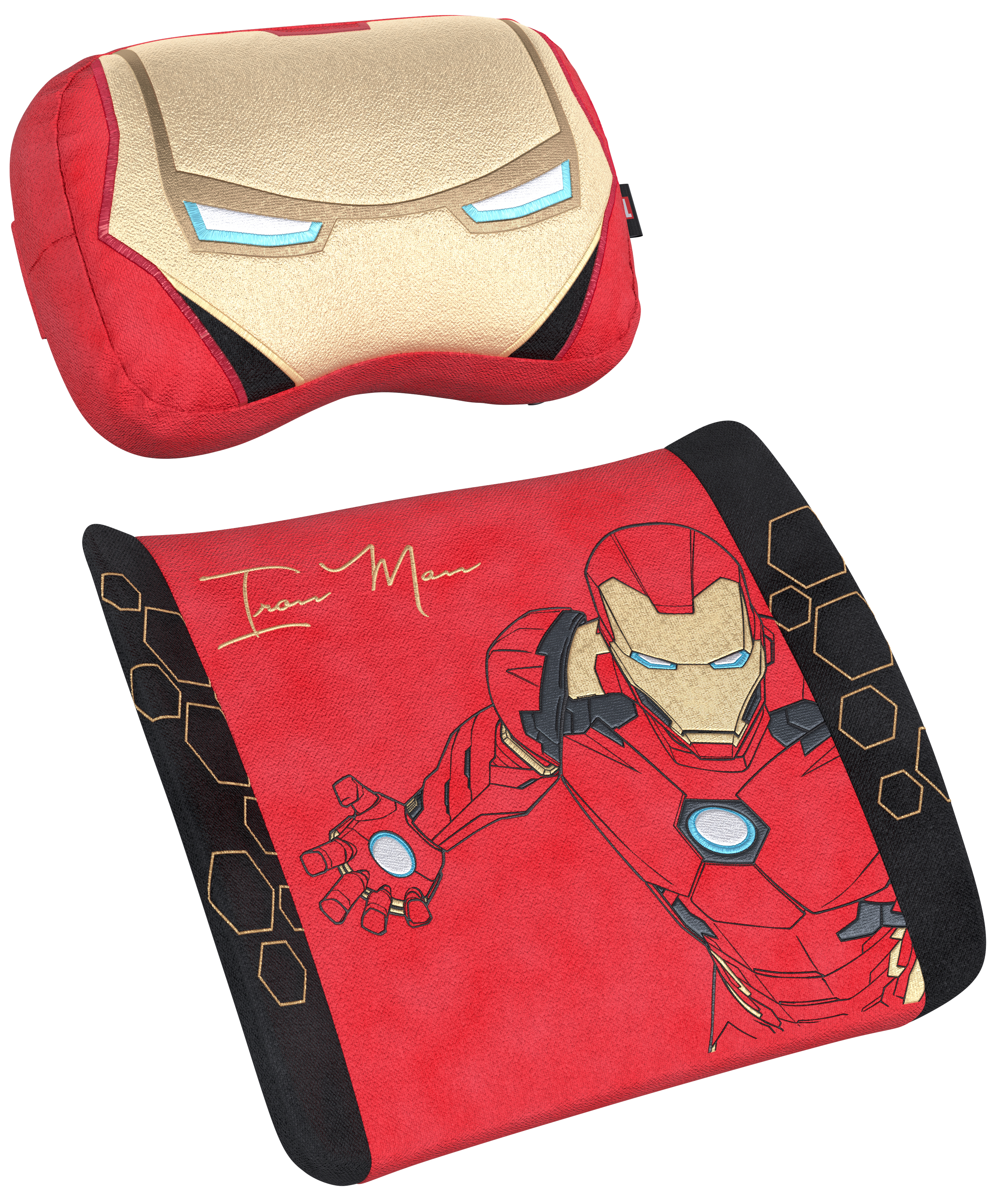 noblechairs - Set de Almofadas noblechairs Memory Foam - Iron Man Edition
