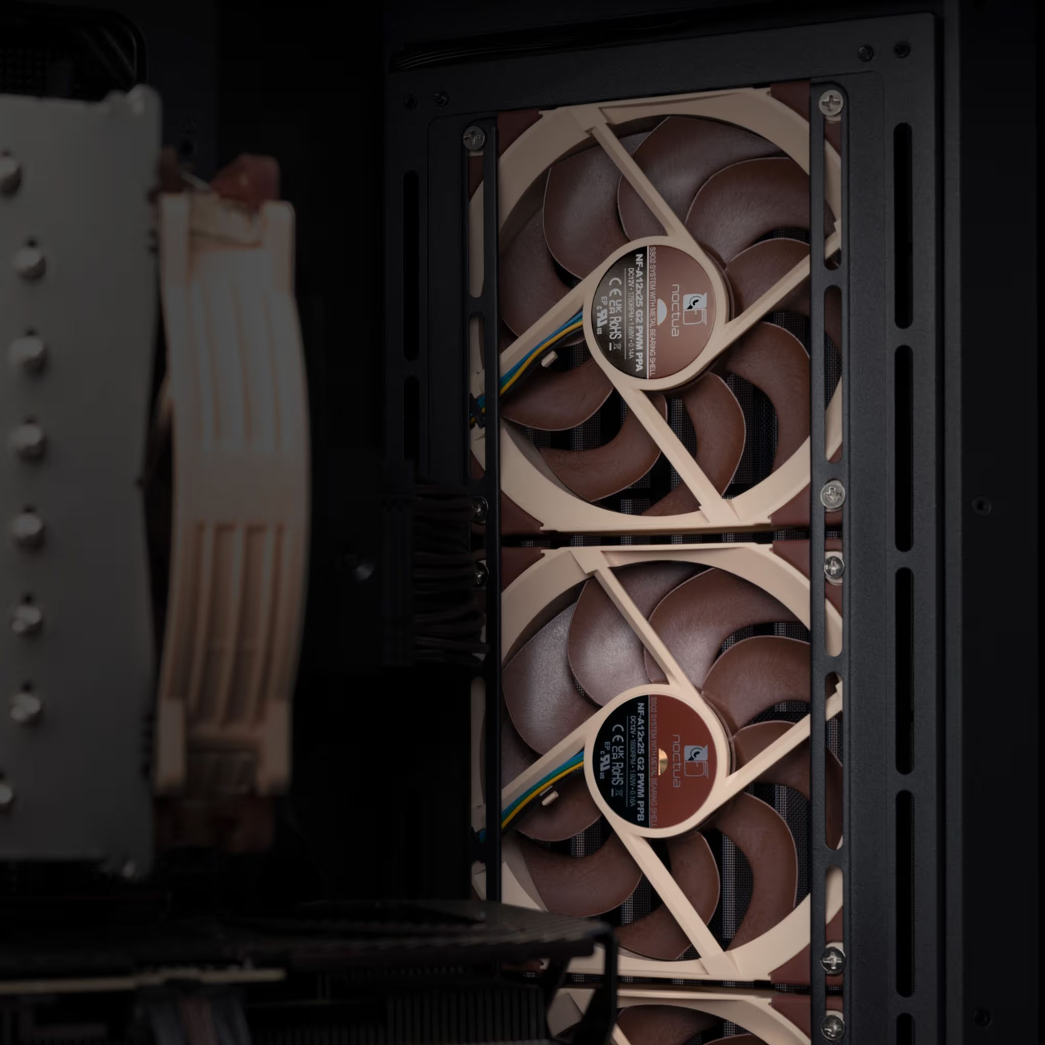 Noctua - Ventoinha Noctua NF-A12X25 G2 PWM 120mm (Pack 2)