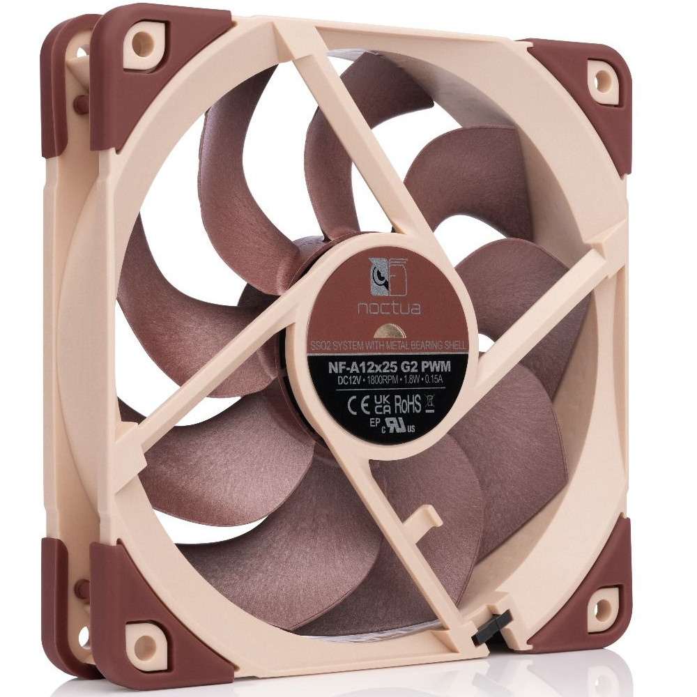 Noctua - Ventoinha Noctua NF-A12X25 G2 PWM 120mm