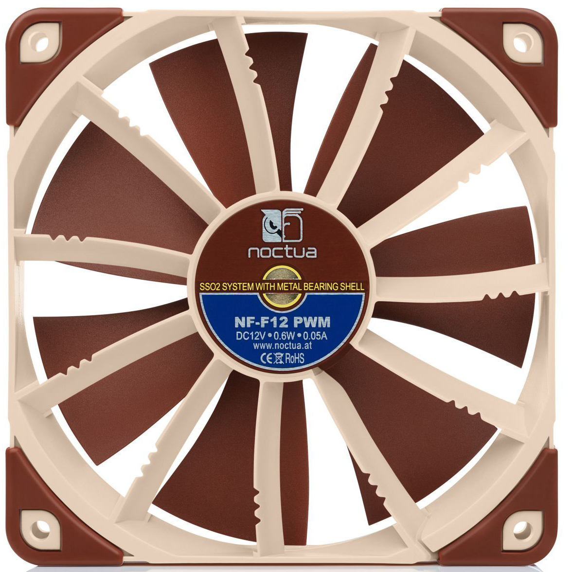 Picture of Picture of Ventoinha Noctua NF-F12-PWM 120mm