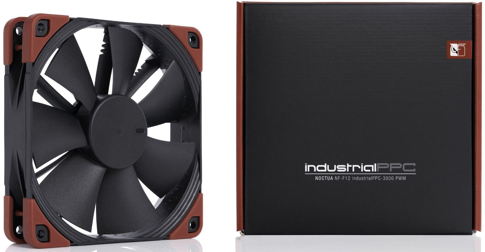 Noctua - Ventoinha Noctua NF-F12 industrialPPC-3000 PWM 120mm