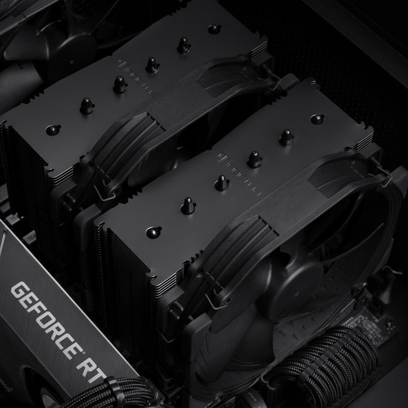 Noctua - Cooler CPU Noctua NH-D15 Chromax 140mm