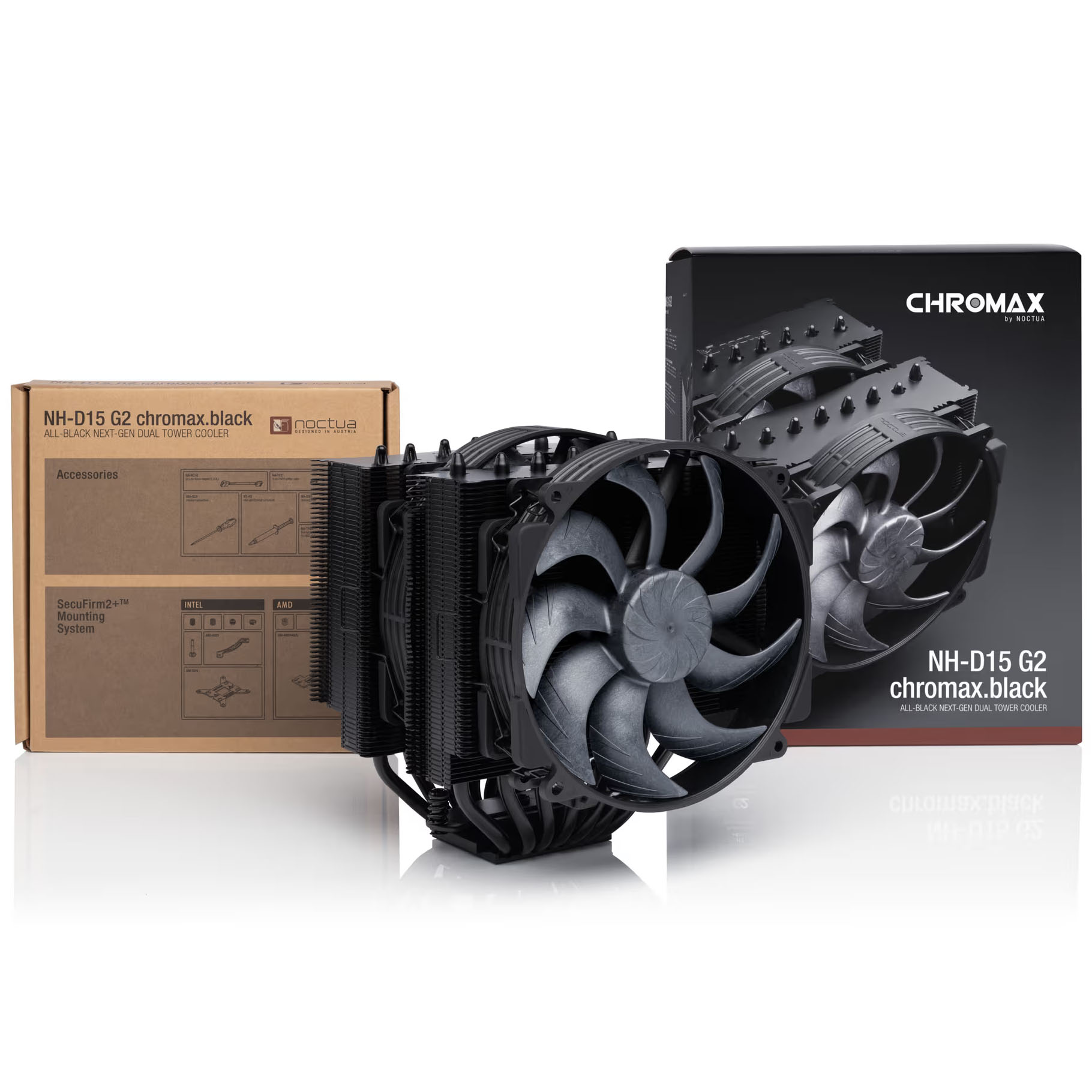 Noctua - Cooler CPU Noctua NH-D15 G2 Chromax 140mm