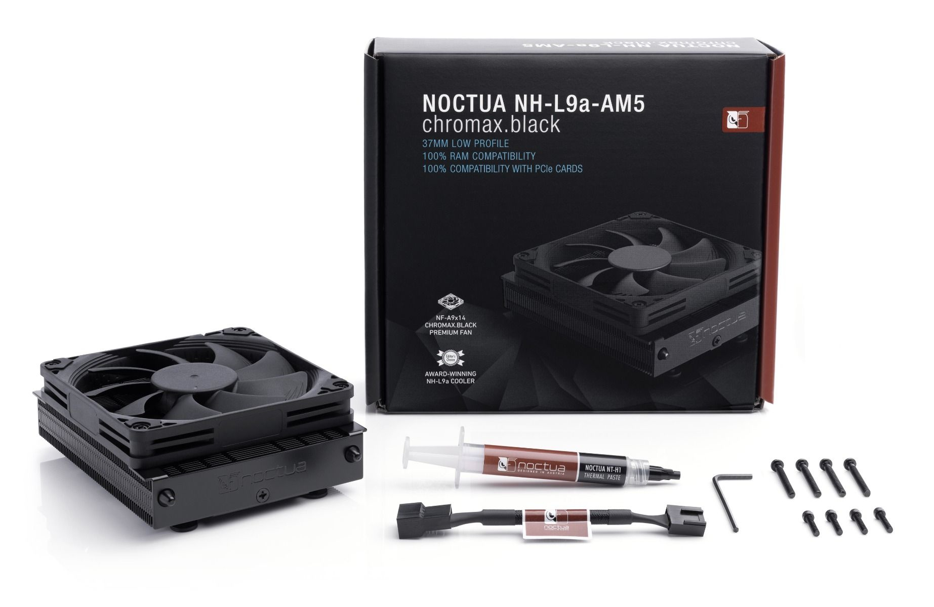 Noctua - Cooler CPU Noctua NH-L9a-AM5 Chromax 92mm