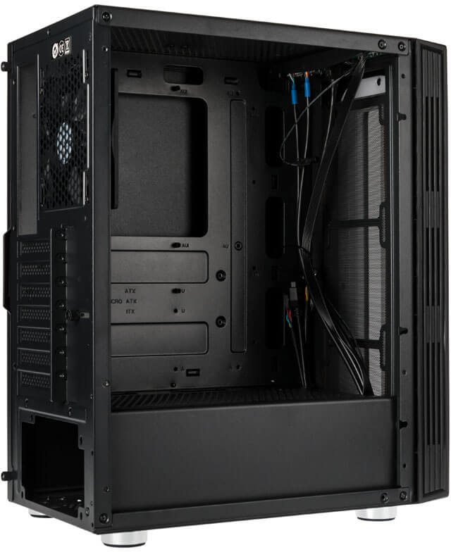 Kolink - Caixa ATX Kolink Nimbus RGB Preto Vidro Temperado