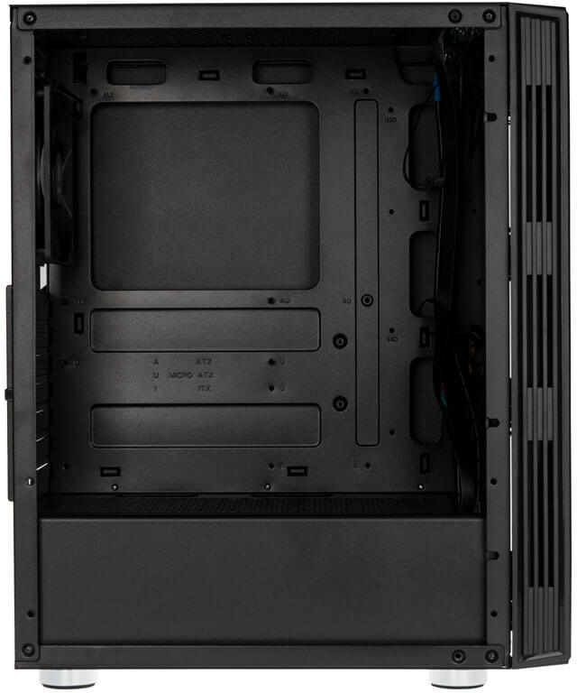 Kolink - Caixa ATX Kolink Nimbus RGB Preto Vidro Temperado