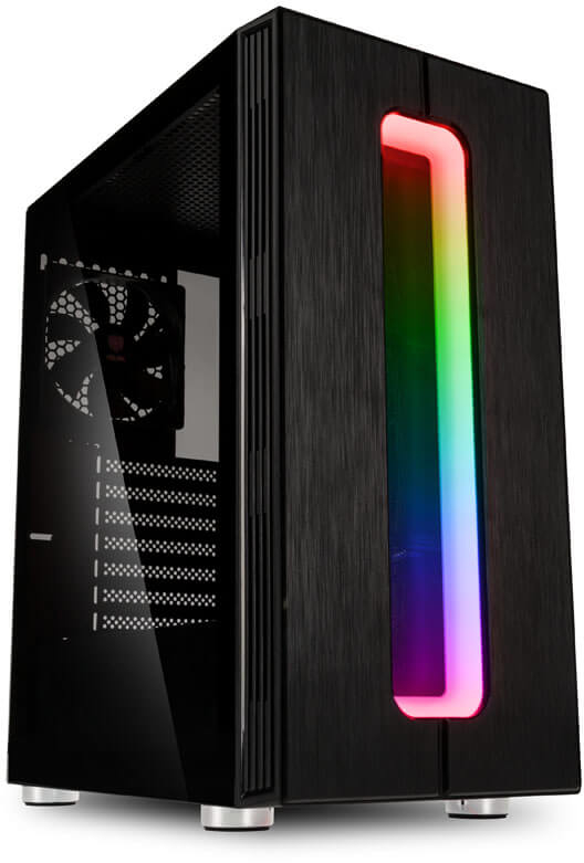 Kolink - Caixa ATX Kolink Nimbus RGB Preto Vidro Temperado