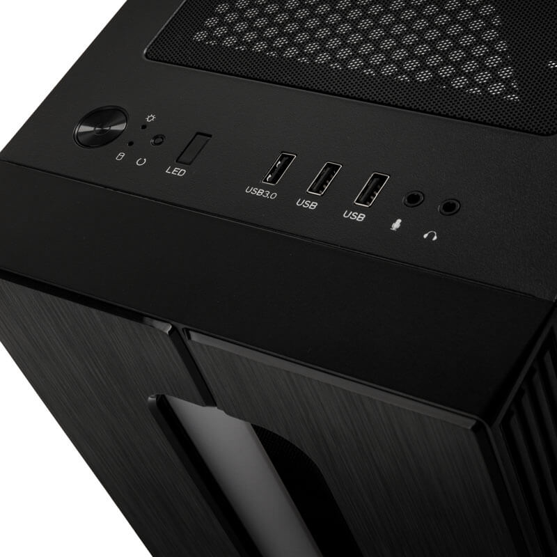 Kolink - Caixa ATX Kolink Nimbus RGB Preto Vidro Temperado