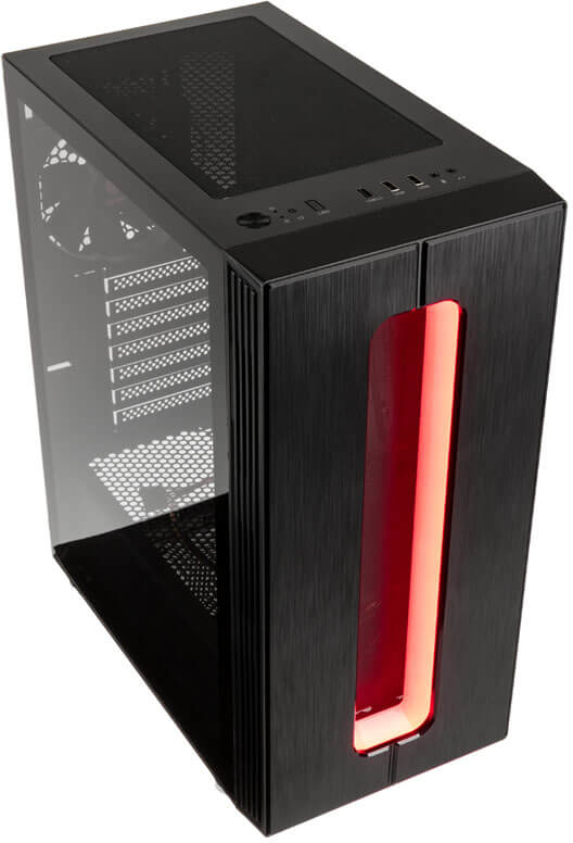 Kolink - Caixa ATX Kolink Nimbus RGB Preto Vidro Temperado