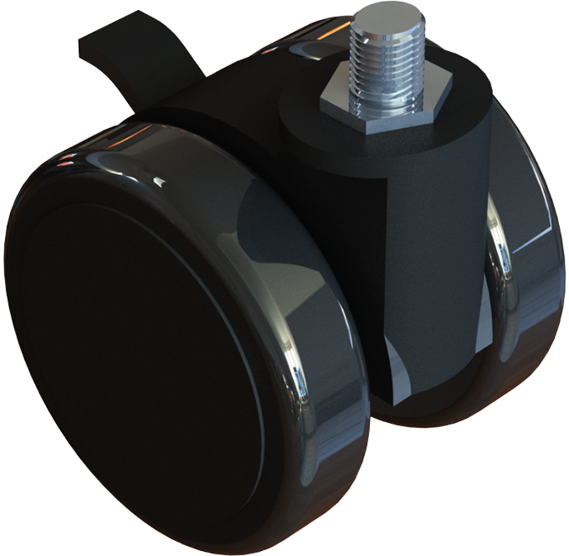 Next Level Racing - Rodas Next Level Racing Lockable Castor Wheels