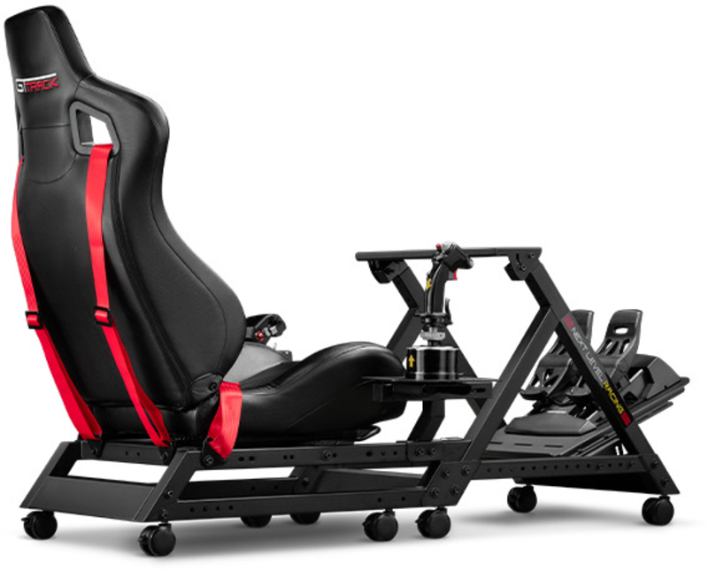 Next Level Racing - Suporte Next Level Racing Combat Flight Pack para F-GT E GT TRACK
