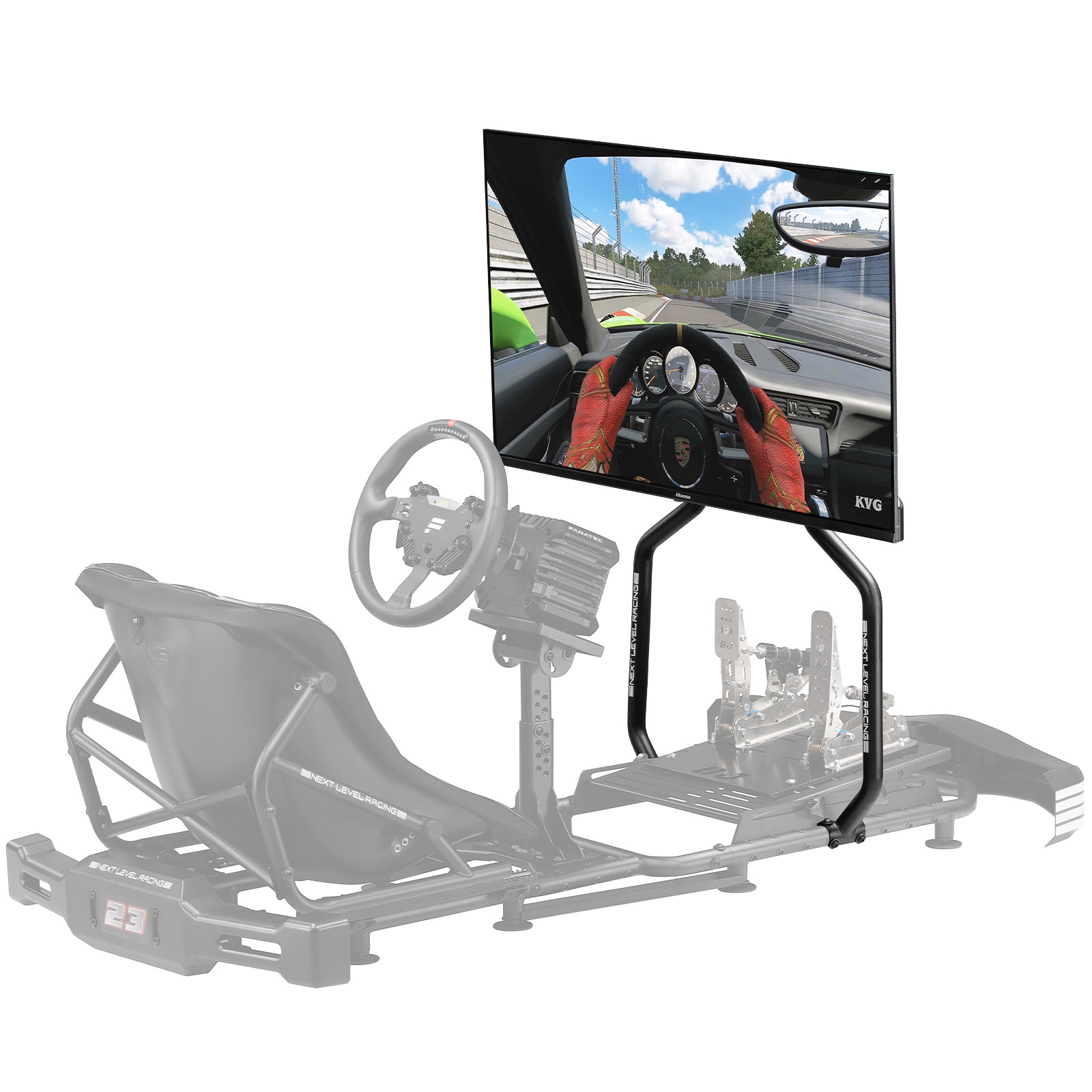 Next Level Racing - Suporte Monitor Next Level Racing para Go Kart Plus