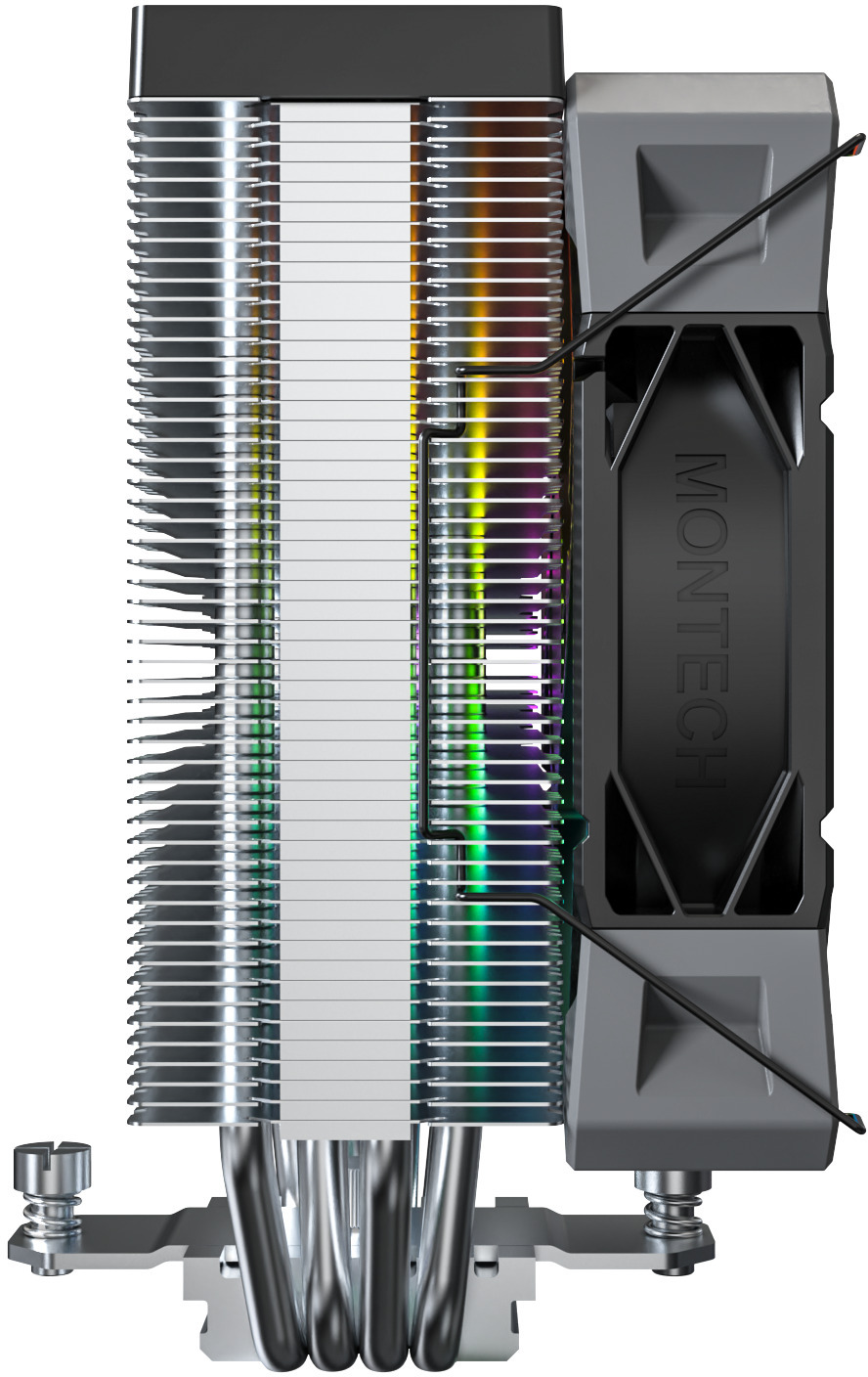 Montech - Cooler CPU Montech NX400 120mm Preto ARGB