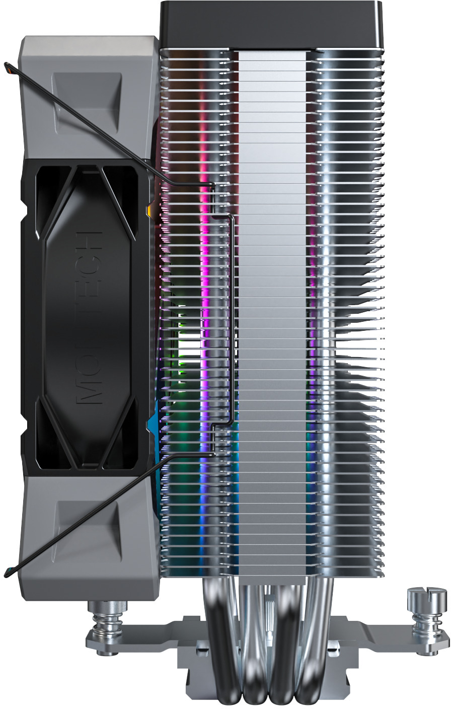 Montech - Cooler CPU Montech NX400 120mm Preto ARGB