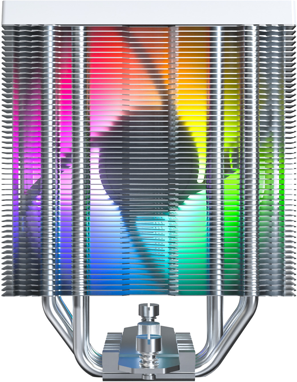 Montech - Cooler CPU Montech NX400 120mm Branco ARGB