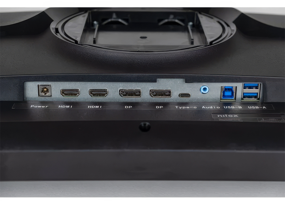 nilox - Monitor Curvo Nilox 49" 49CRVDC IPS Dual QHD 144Hz 1ms USB-C (65W) C/Ajuste Altura