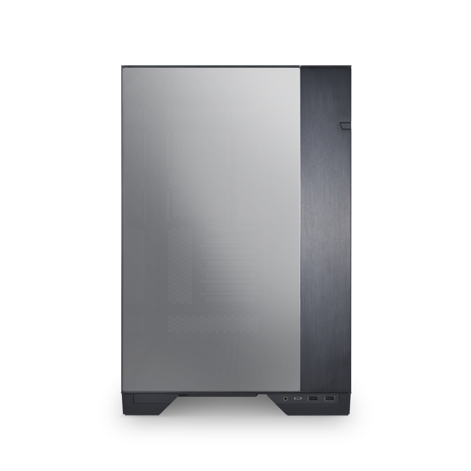 Lian Li - Caixa E-ATX Lian Li O11 Vision Chrome Vidro Temperado