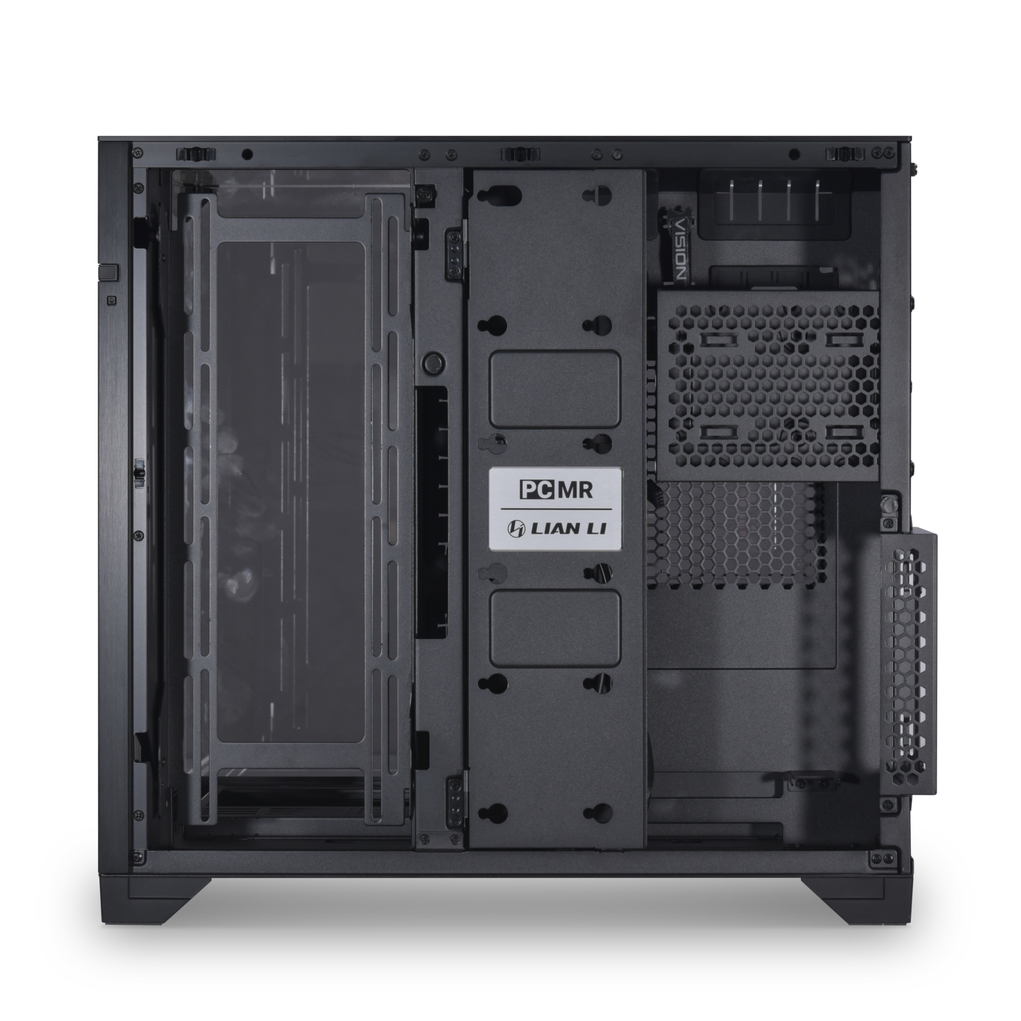Lian Li - Caixa E-ATX Lian Li O11 Vision Chrome Vidro Temperado