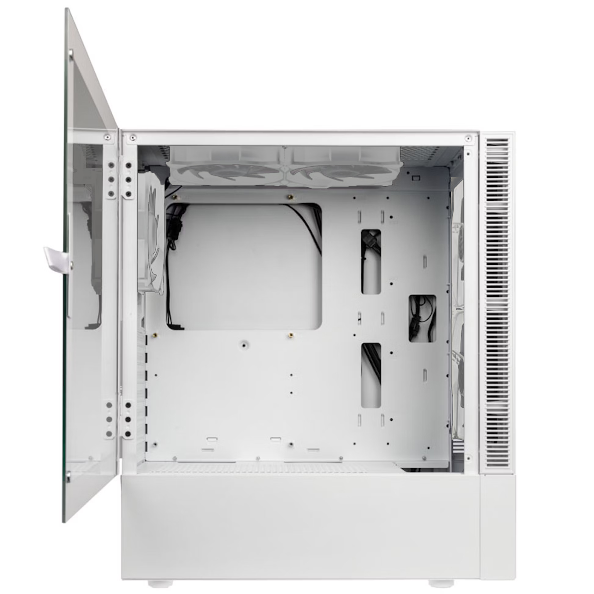 Kolink - Caixa ATX Kolink Observatory MX Mesh ARGB Branco / Ventoinhas Brancas