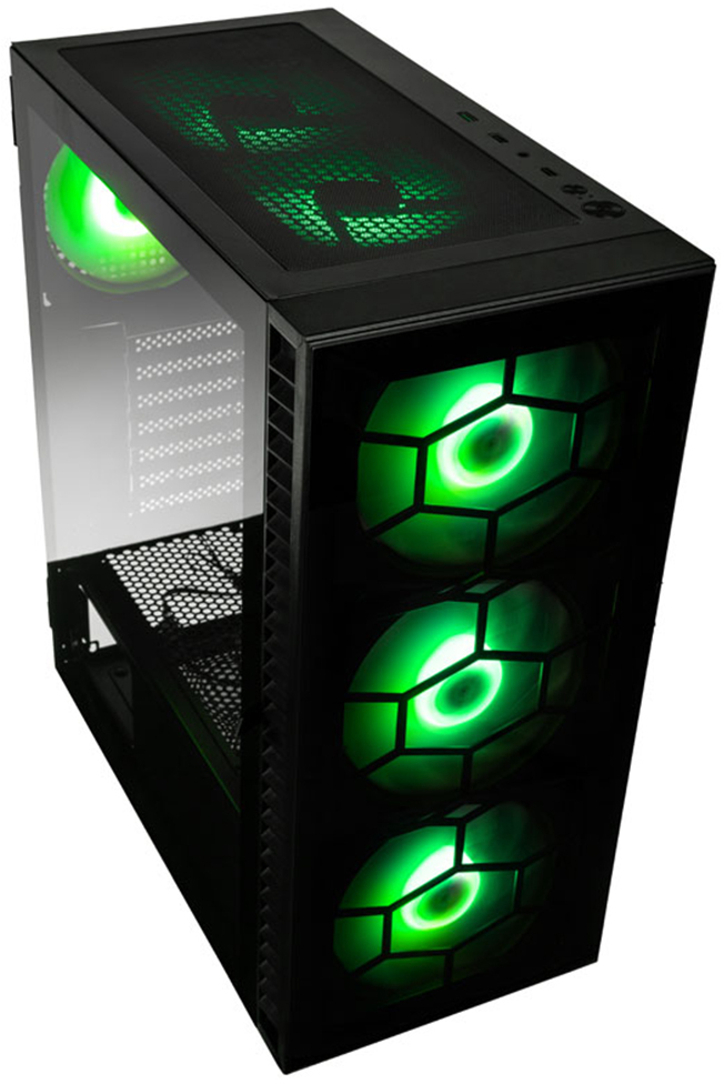 Picture of Picture of Caixa ATX Kolink Observatory HF Plus Glass ARGB Preto