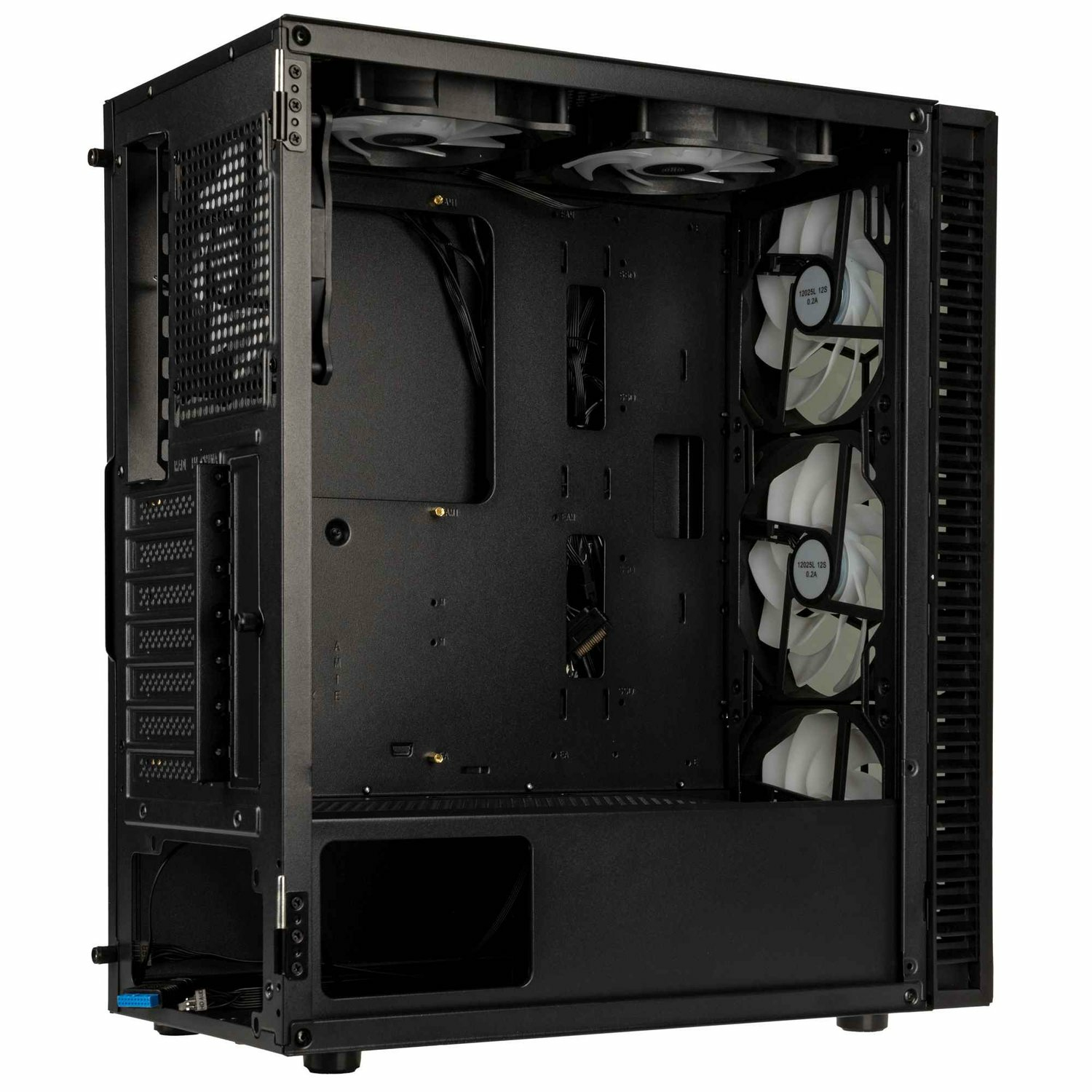 Kolink - Caixa ATX Kolink Observatory HF Glass ARGB Preto