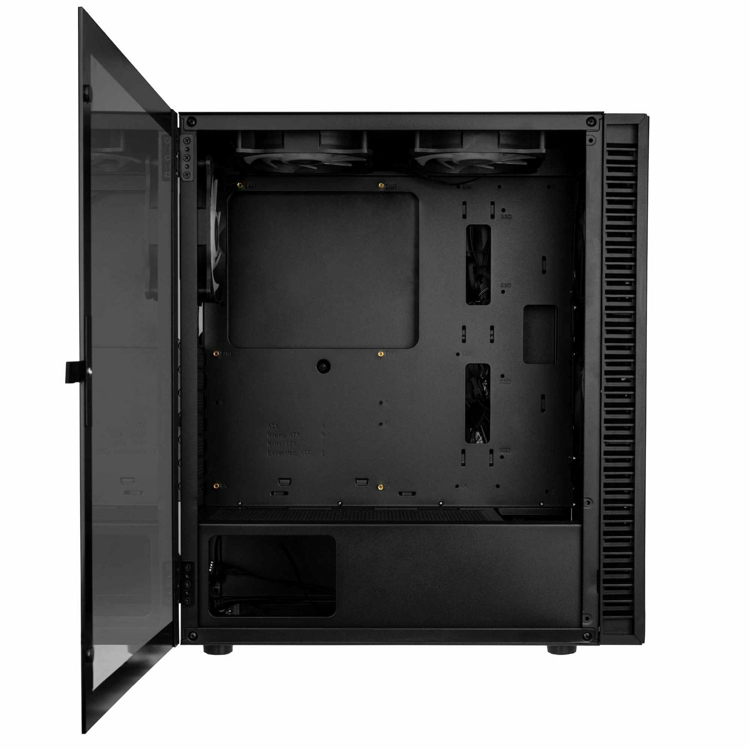 Kolink - Caixa ATX Kolink Observatory HF Glass ARGB Preto