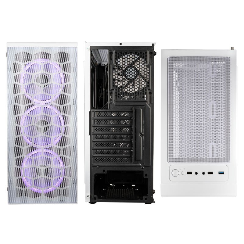 Kolink - Caixa ATX Kolink Observatory HF Mesh ARGB Branco