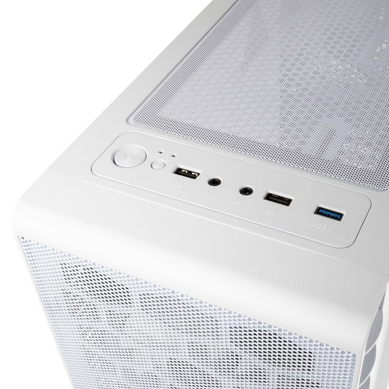 Kolink - Caixa ATX Kolink Observatory HF Mesh ARGB Branco