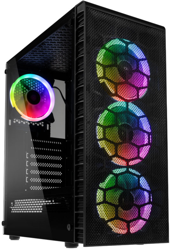 Kolink - Caixa ATX Kolink Observatory Lite Mesh RGB Vidro Temperado