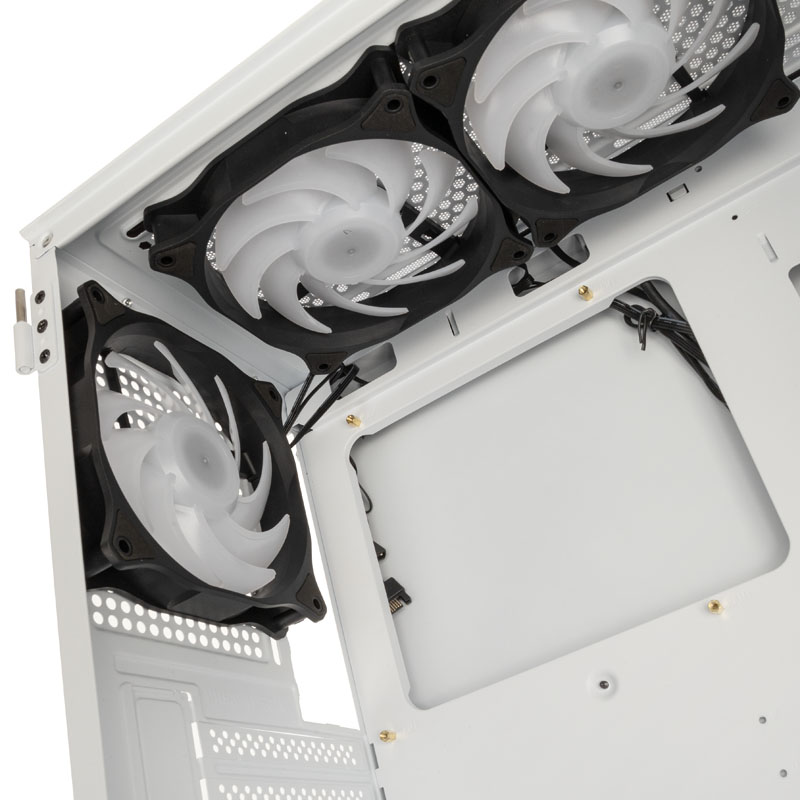 Kolink - Caixa ATX Kolink Observatory MX Glass ARGB Branco