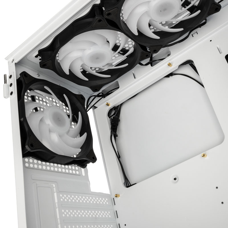 Kolink - Caixa ATX Kolink Observatory MX Mesh ARGB Branco