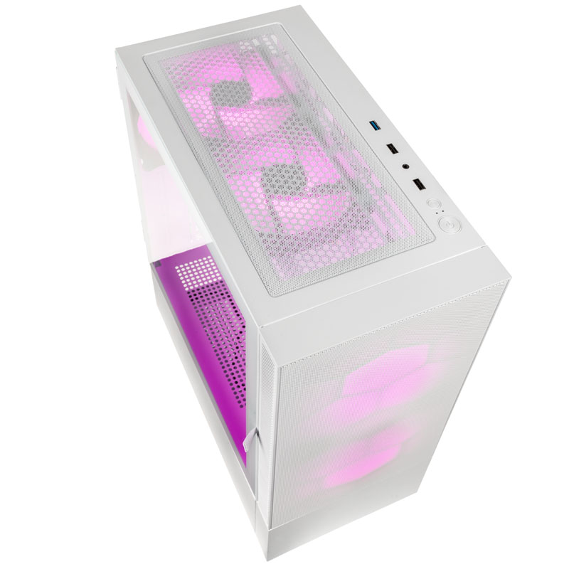 Kolink - Caixa ATX Kolink Observatory MX Mesh ARGB Branco